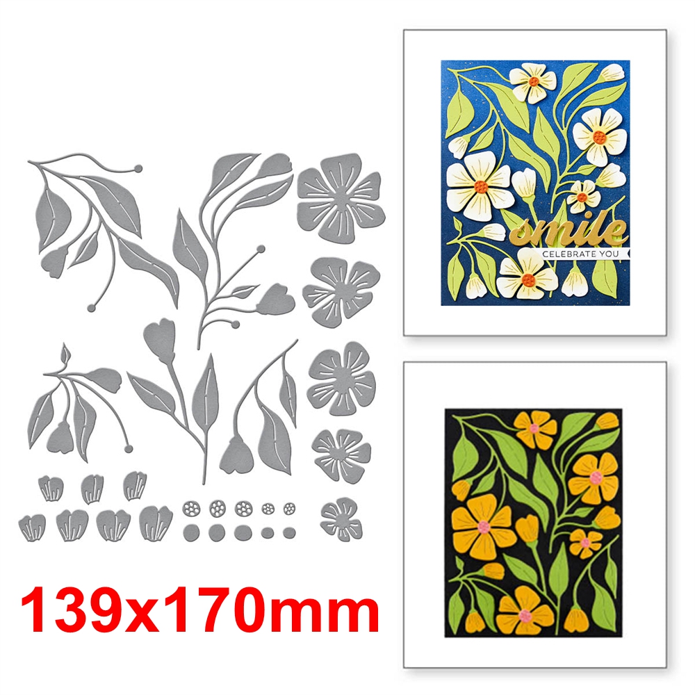 Troqueles de corte de Metal para álbum de recortes, ventana de flores, conejo de pascua, número de cesta, maceta de abeja, álbum de recortes, fabricación de álbumes de tarjetas, plantilla de manualidades DIY, 2024: Gris oscuro