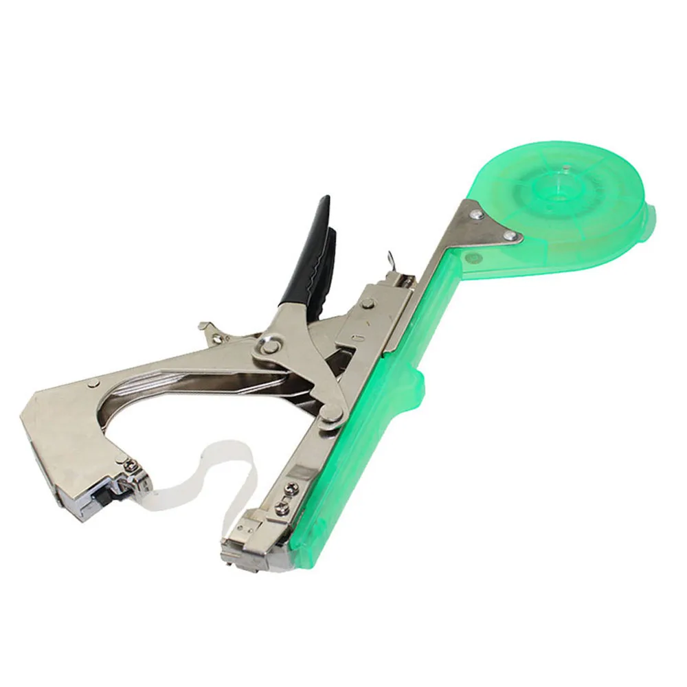 Planta Amarrando Tapetool Máquina Tapener Máquina de amarrar mão de ramo Embalagem Vegetal Stem Strapping Conjunto de ferramentas de poda Nova ferramenta de jardim: Laranja