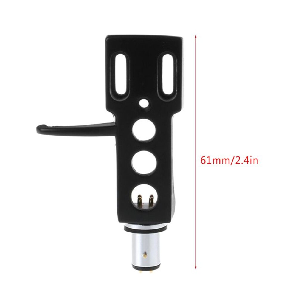 Turntable Headshell Mount Universal LP Phono Cartridge Replacement Phonograph Head Holder Stylus Lead Wire