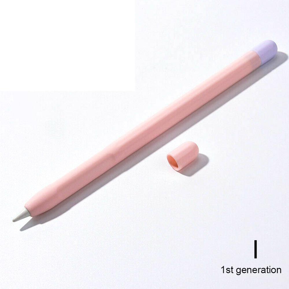 Schutzhülle Abdeckung Für Apple Bleistift 1/2 iPad 11 Weiche Haut Abdeckung Pro Bleistift Beutel Silikon Weichen Hülse Bunte Halter m7V0: Freier Raum