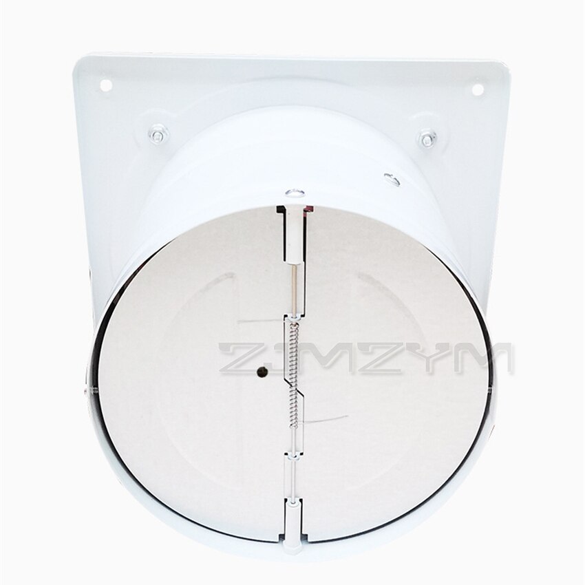8 Inch High-speed Silent Exhaust Fan Stainless Steel Fan Blade Toilet Window Extractor Exhaust Ventilator Ventilation Fans 80W
