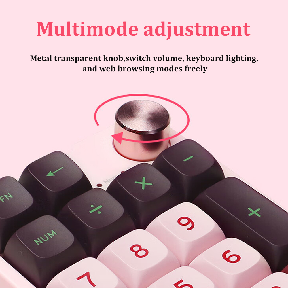 Toetsenbord Draadloos Numeriek Toetsenbord Programmering Aangepast Knop Toetsenbord Mini Knop Gaming Mechanische Hotswap Draagbaar Numeriek Toetsenbord