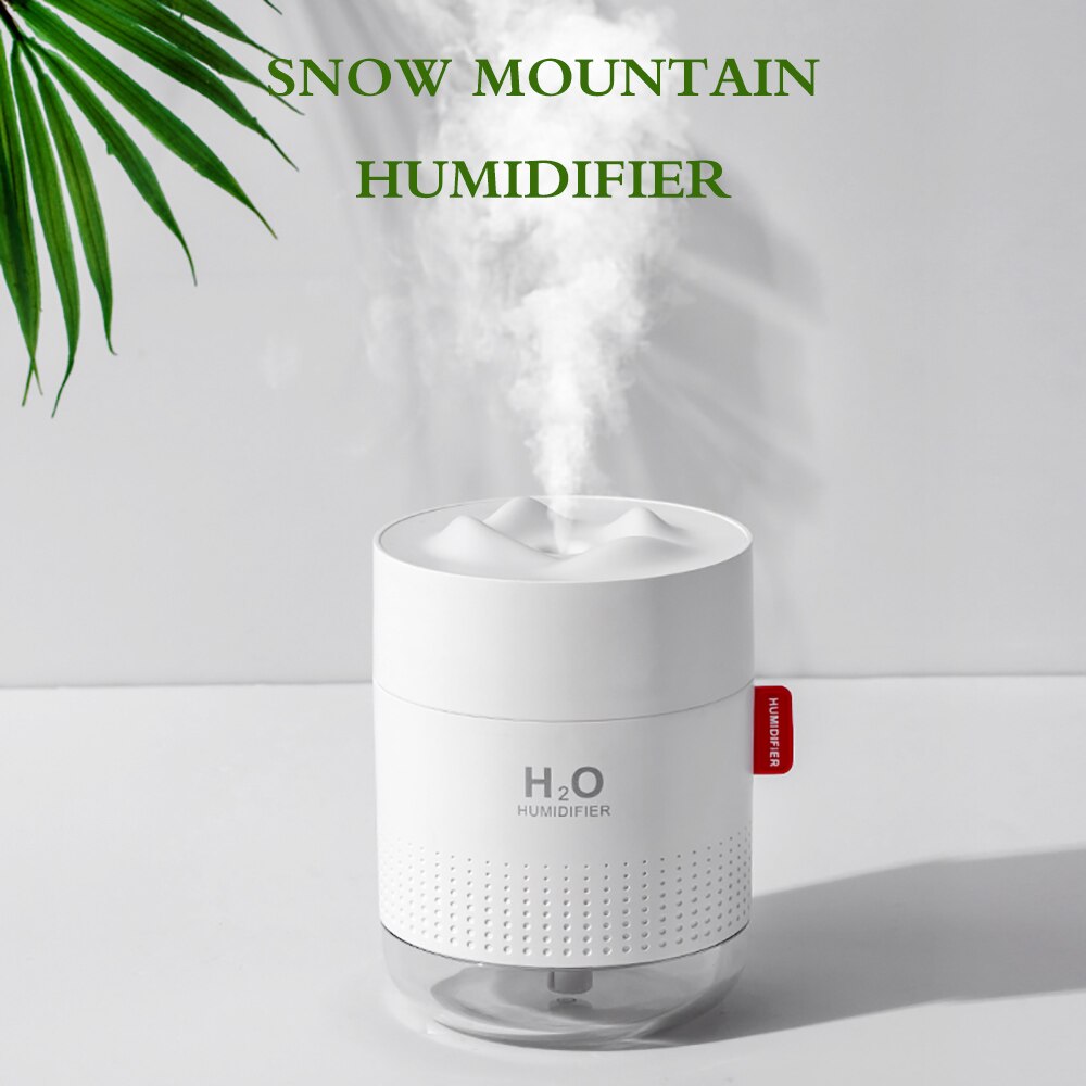 500ml ultralyds luftfugter mini luftfugter husholdningsforstøver diffuser usb desktop indendørs luftrenser 500ml sikkerhed