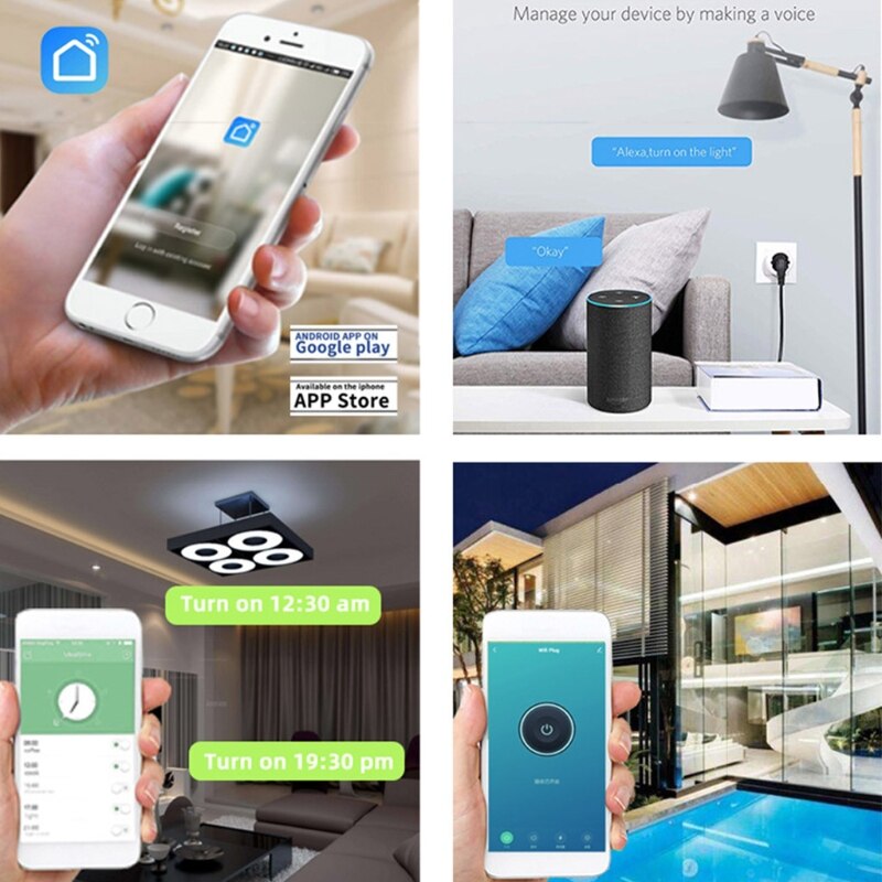 Smart Wifi energy Power meter Plug with Power Monitor Smart Plug