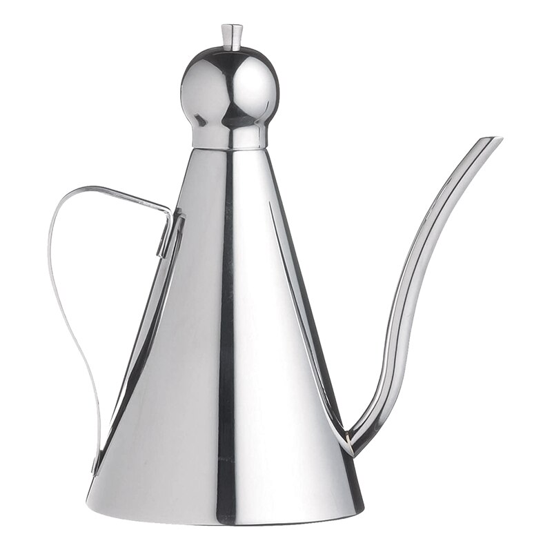 350Ml Olive Oil Dispenser,Kitchen Stainless Steel Oil/Vinegar Pot,Olive Oil Bottle,Olive Oil Can Storage Container: Default Title