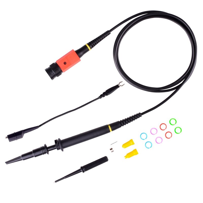 P4100 Universal 100:1 Sonda de alto voltaje para osciloscopios para Rigol Atten Owon Siglent, sonda de osciloscopio Digital de alta precisión