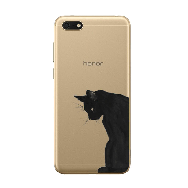 Siliconen Kat Case Voor Huawei Honor 7A Case 5.45 "Inch Zachte Telefoon Case Voor Honor 7A 7 Een DUA-L22 russische Back Cover Coque Bumper: 88