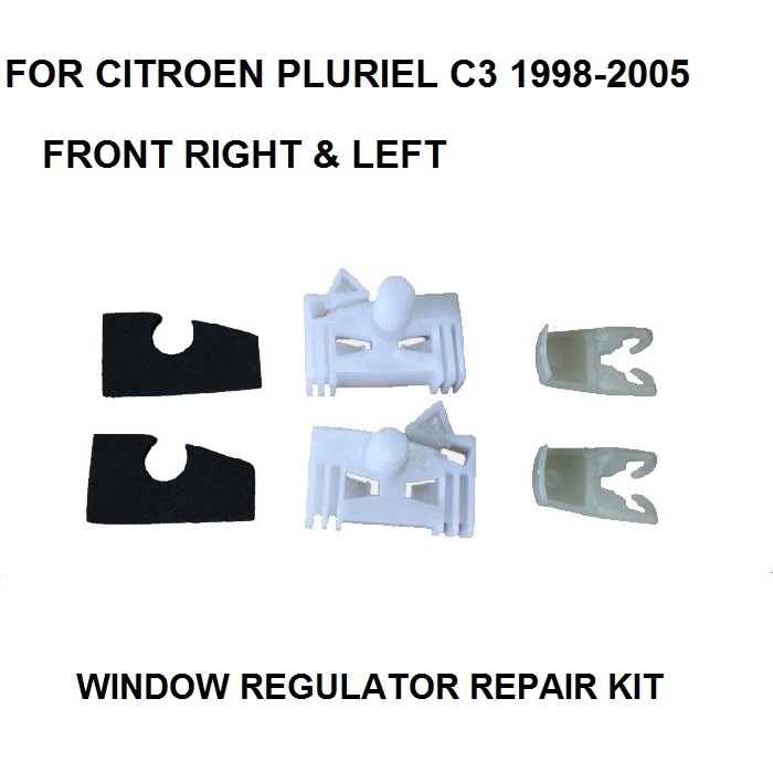 Voor Citroen Pluriel C3/Renault Clio Venster Regulator Reparatie Clip Voor Rechts Of Links Plastic Clips