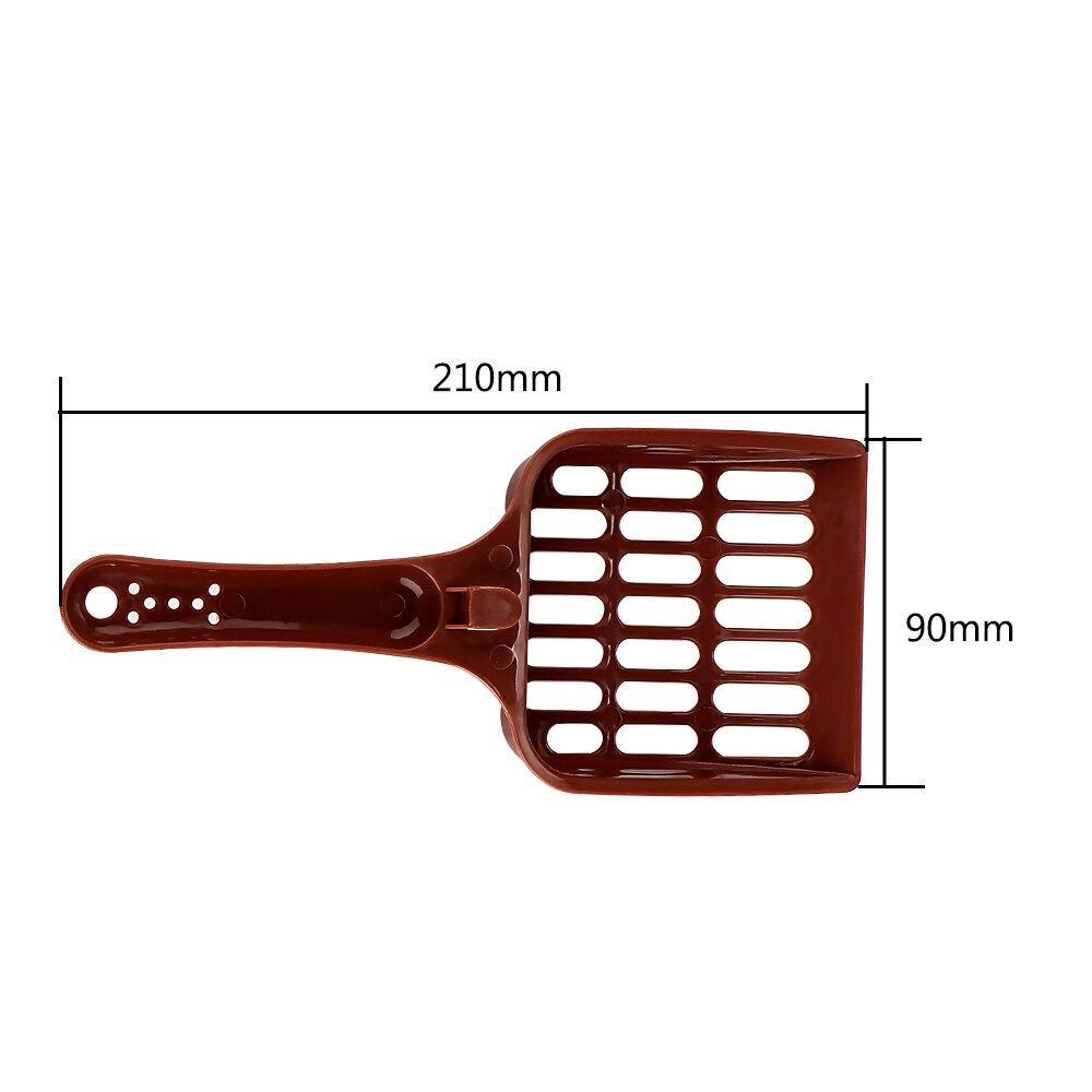 Cat Litter Box Cat Dog Tray with Scoop Pet Toilet Bedpan 1 Set Excrement Training Sand Litter Box Anti-Splash Dog Toilet: 2pcs Pet Shovel