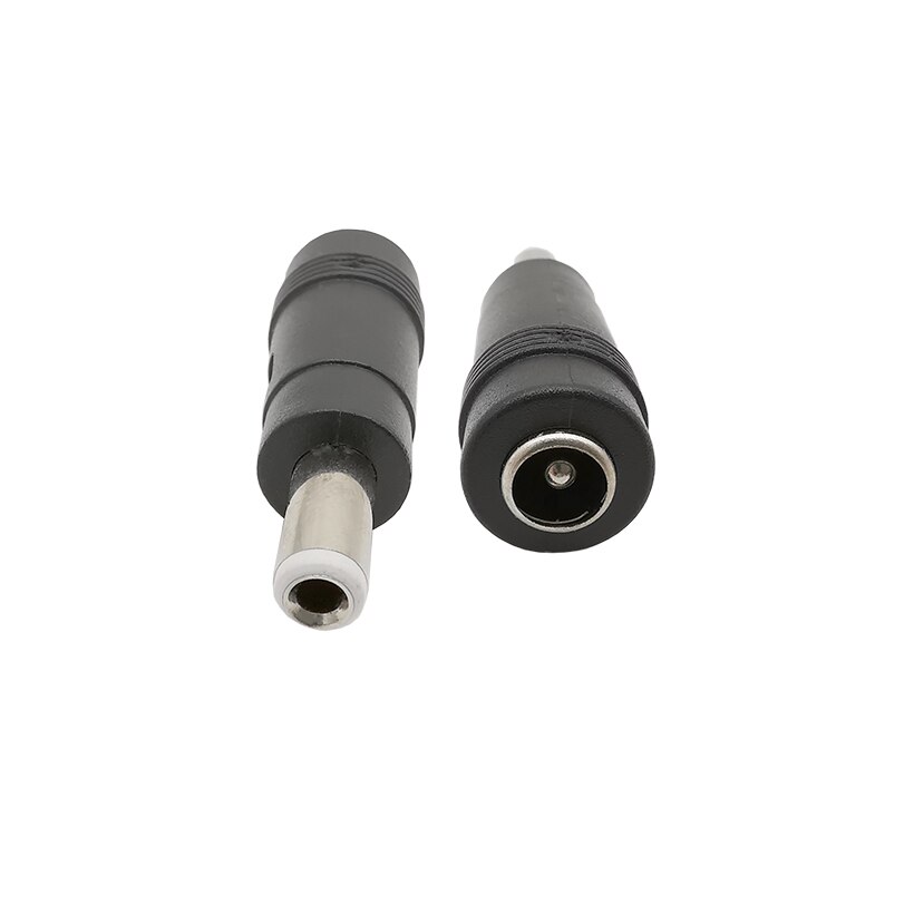 10/5 Pcs Dc Adapter Plug Jack Converter 5.5 Mm X 2.1 Mm Vrouwelijke Jack Naar 5.5 Mm X 2.5 Mm Mannelijke Plug Dc Power Jack Plug Connector