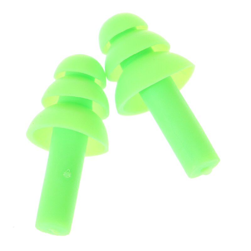 Soft Silicone Foam Ear Plugs Anti-noise Sleeping Plugs For Travel Soft Noise Reduction Ear Protection: green