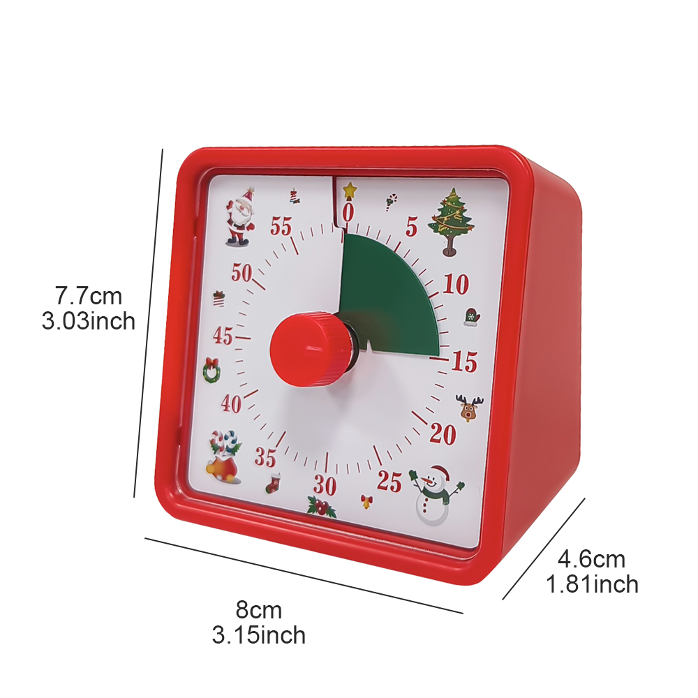 60 Minute Visual Timer for Kids and Adults, Silent... – Vicedeal