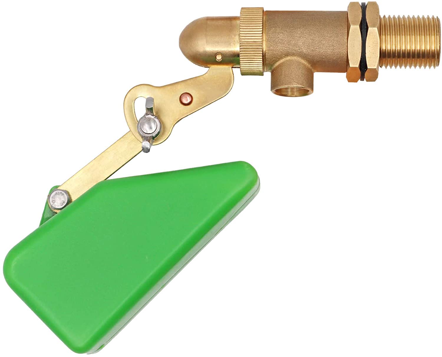 1/2 Inch Messing Valve Float Water Vlotter Met Verstelbare Float Ball Valve Voor Water Tank Fonteinen Vee Waterer