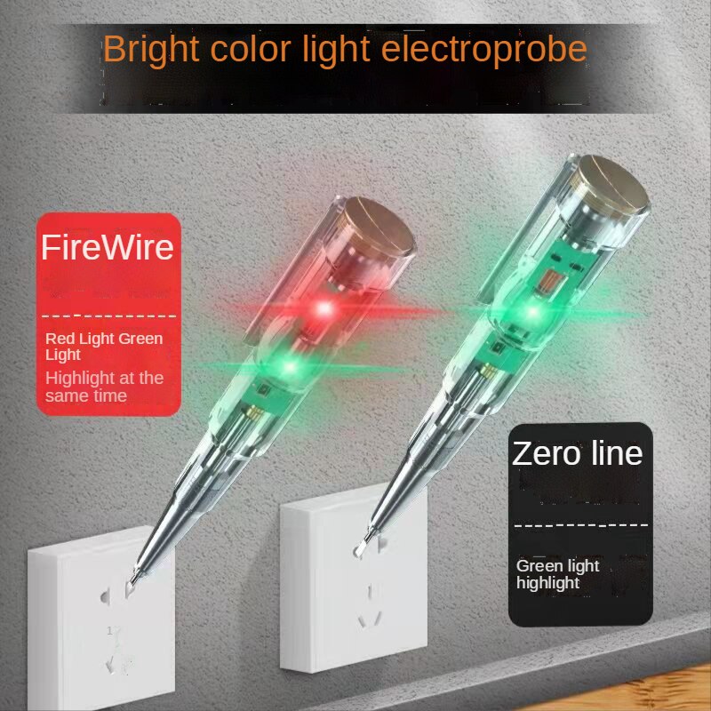 Lnduction Test Electrician Electric Pen Special High-Brightness Detection Disconnection test on-Off Check Break Point