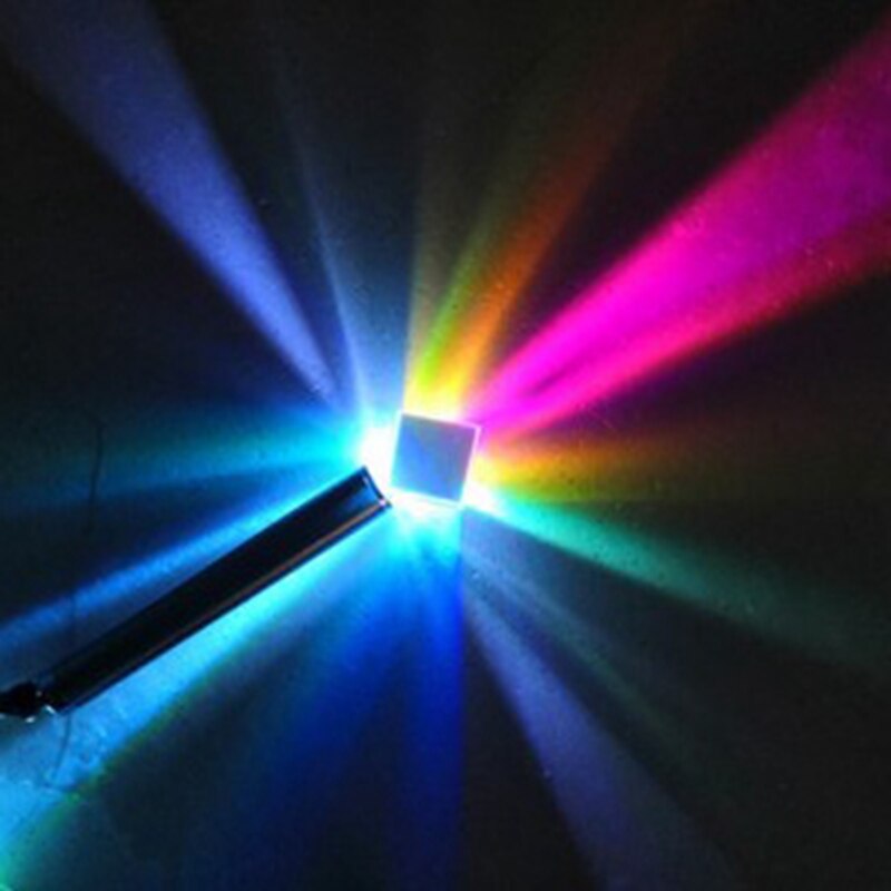 20*20*17Mm Hexahedral Cubic Optical Cube Fotografie En Tetrahedrale Prisma Woondecoratie Prisma Glas