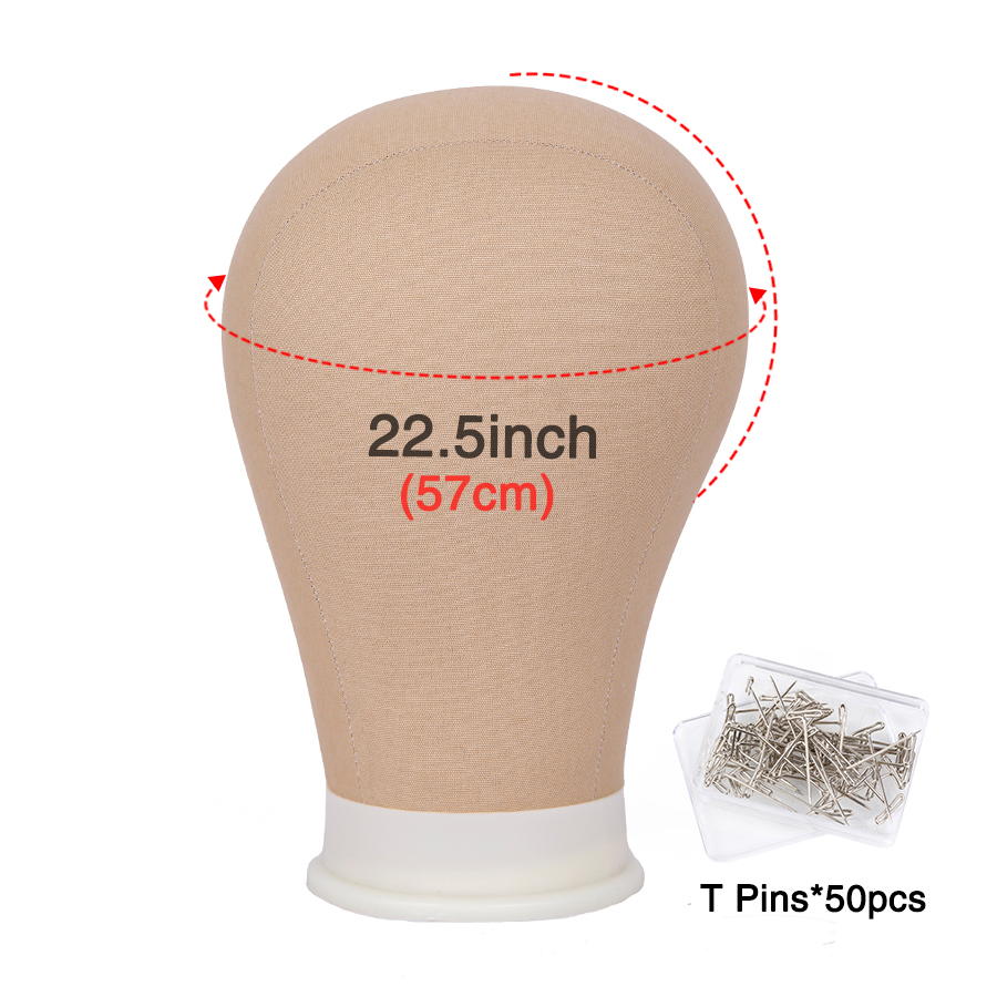 Wig Making Canvas Head and Training Head Tripod for Wigs Good Mannequin Head for Making Wigs: Blue