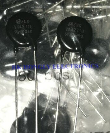 30PCS ZNR V14220 V14330 V14470 V14560 V14201U V14271U V14361U V14391U V14431U V14471U V14511U V14681U V14751U 14MM VARISTOR: V14271U 270V