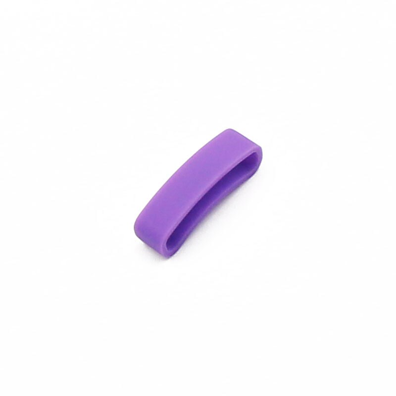 Accesorios para reloj aro de silicona con aro para Suunto core Ambit lazo de cinta de goma con anillo: purple