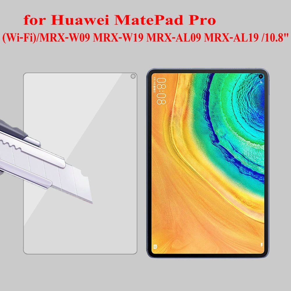 強化ガラススクリーンプロテクターケース huawei 社 matepad プロ 10.8 wi-fi lte 5 グラム MRX-W09 MRX-W19 MRX-AL09 MRX-AL19 10.8 "ガラス: for HW MatePad Pro