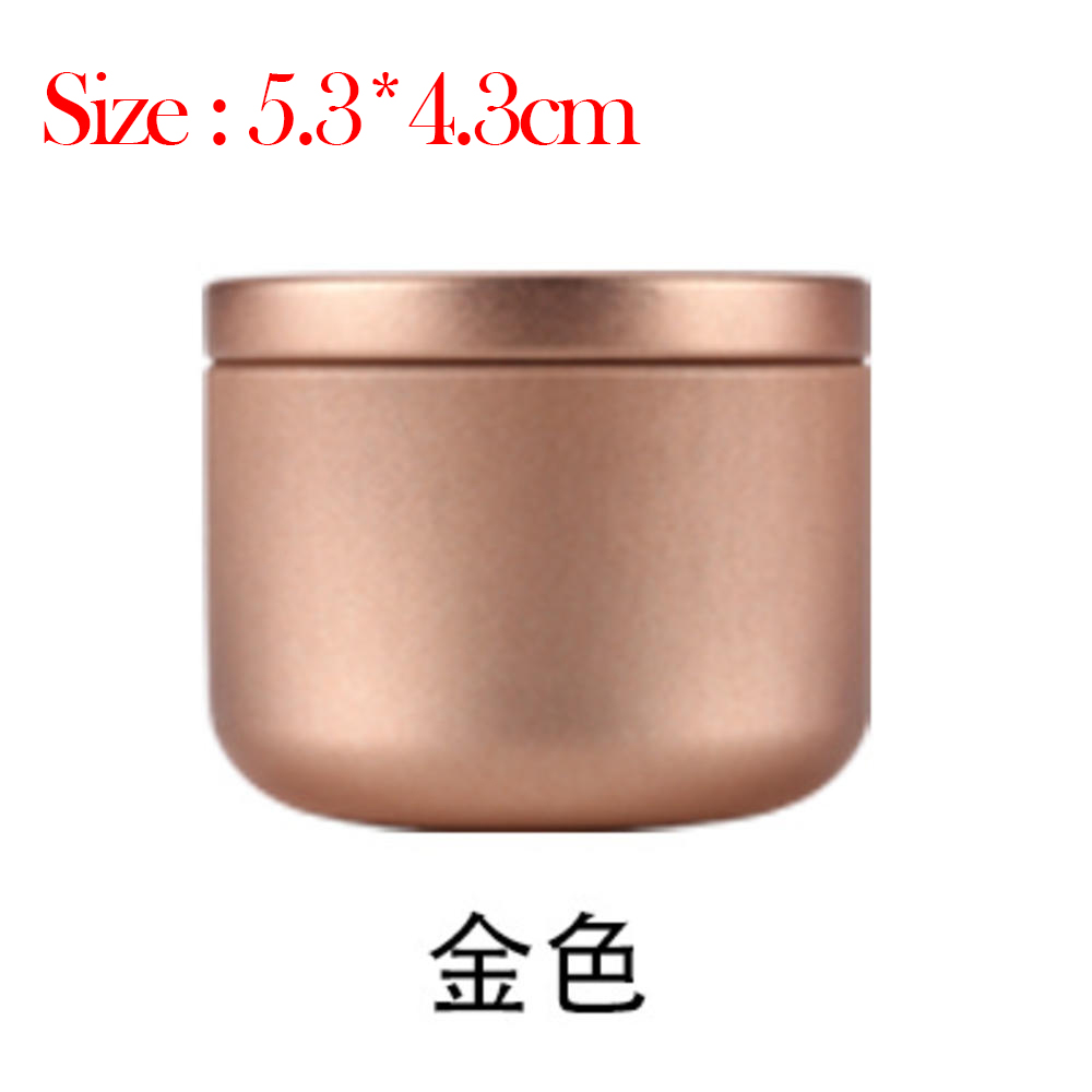 Mini Tea Tin Storage Metal Box Small Iron pot sealed pot for Coffee Tea Candy Storage Case Van Gogh Painting Container Cans: Style D3