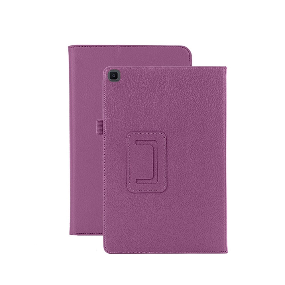 Capa para samsung galaxy tab um 8.0 2019 SM-T290 t295 suporte de couro do plutônio caso inteligente capa para samsung galaxy tab: Purple 