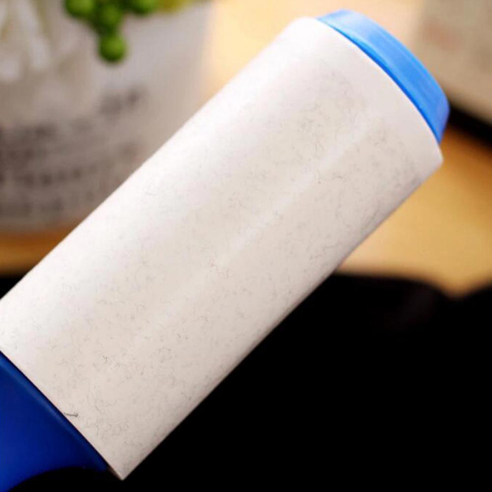 Manual Style Fluff Clothes Roller Reusable Washable Cleaner With Handle Brush Dust Remover Sticky Pet Cute Color Clean Fabric