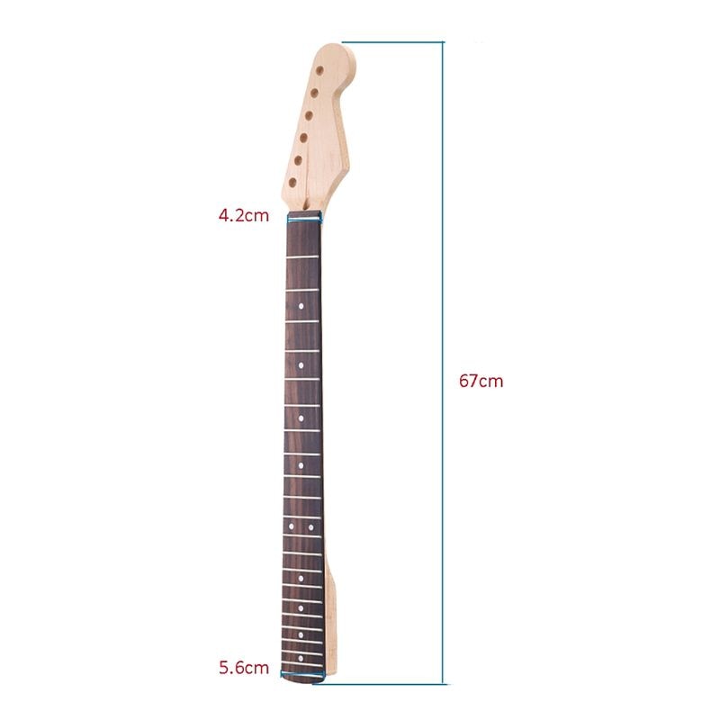 Mástil de guitarra de arce para guitarras eléctricas (st-strat Stratocaster)