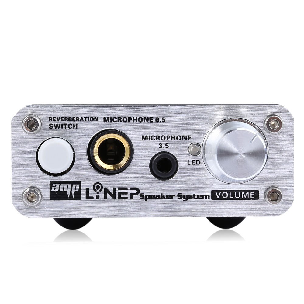 Professionele Microfoon Versterker Dual Microfoon Versterker Computer Microfoon Versterker Microfoon Reverb