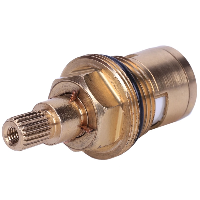 1 pcs Replacement Brass ceramic disc tap valve insert gland cartridge quarter turn