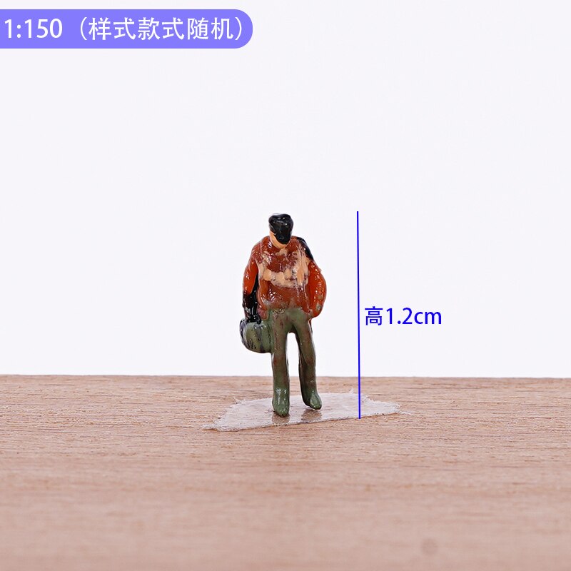 Sandbord bygning model materiale landskab scene diy håndlavet mini simulation farvemodel skurk karakter model: 07
