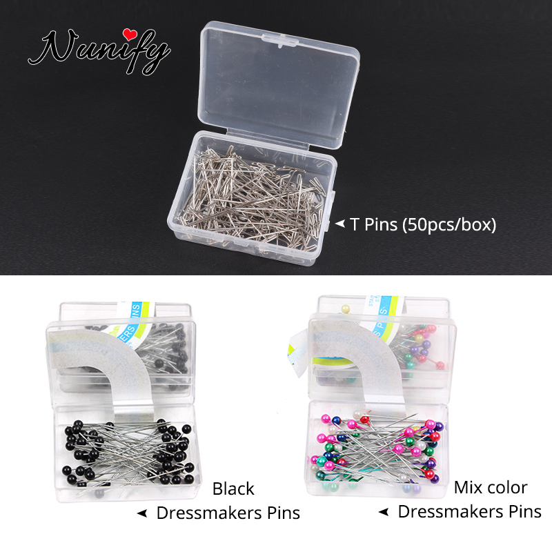 Nunify Head Ball Pins For Jewelry Making Multi-Color Sewing Pins Straight Quilting Pins For Dressmaker Decoration Push Pins