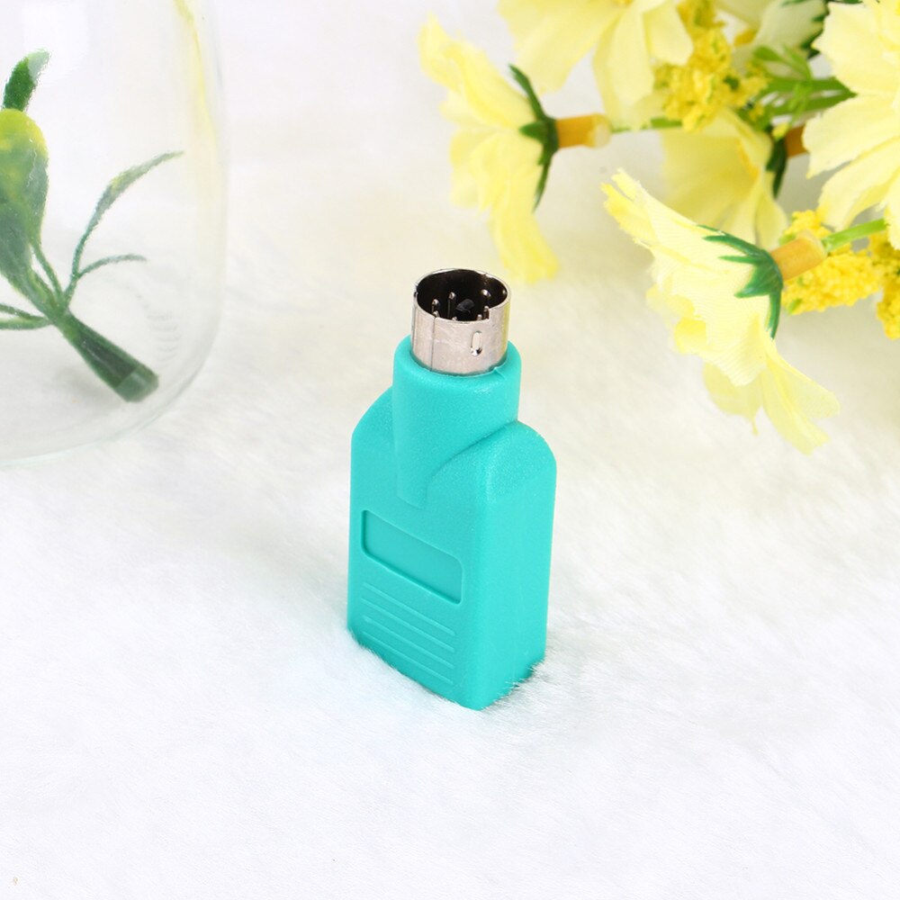 1PCS USB Female to for PS2 for PS/2 Male Converter Adapter keyboard Mouse Mice