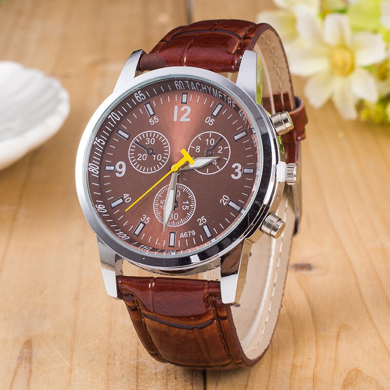 PU Leather Watch Men Women Luxury Brand Analog Stainless Steel Business Quartz Watches Male Clock Relogio Masculino