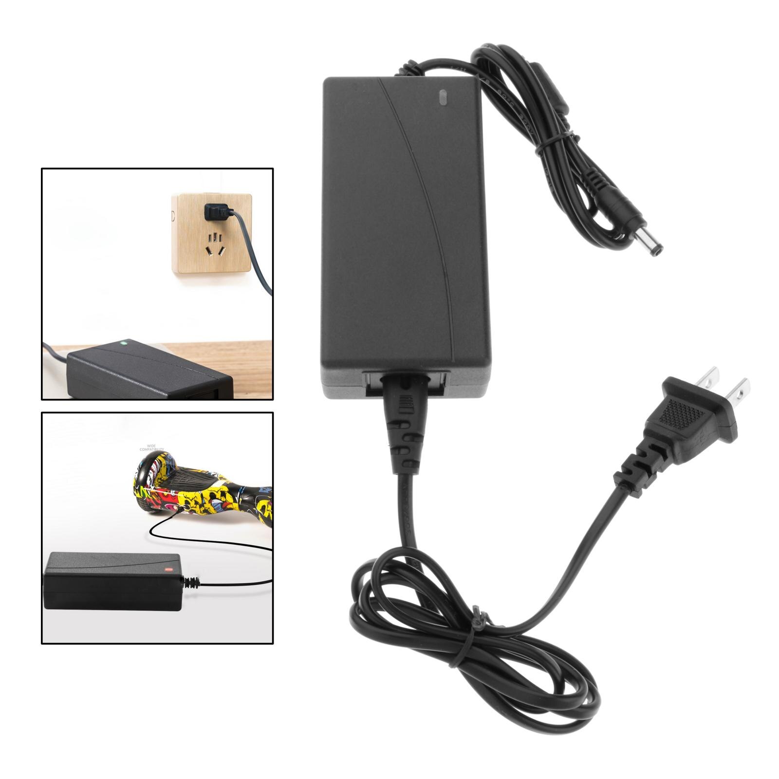 Diameter 5.5mm 42V Charger Compatible with Electric Bike Mobility Scooter