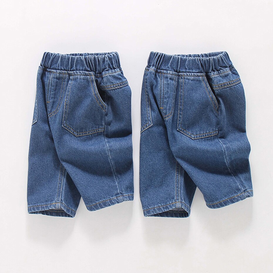 Jeans per bambini Jeans tinta unita per ragazze Jeans per bambini stile Casual vestiti per bambini estivi per ragazze