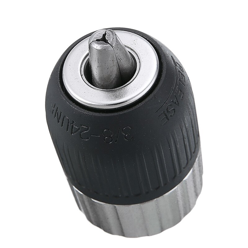 1pc Universal Quick Change Keyless Chuck 2-13mm Self-locking Keyless Electric Drill Chuck for Impact Wrench Drill Holder