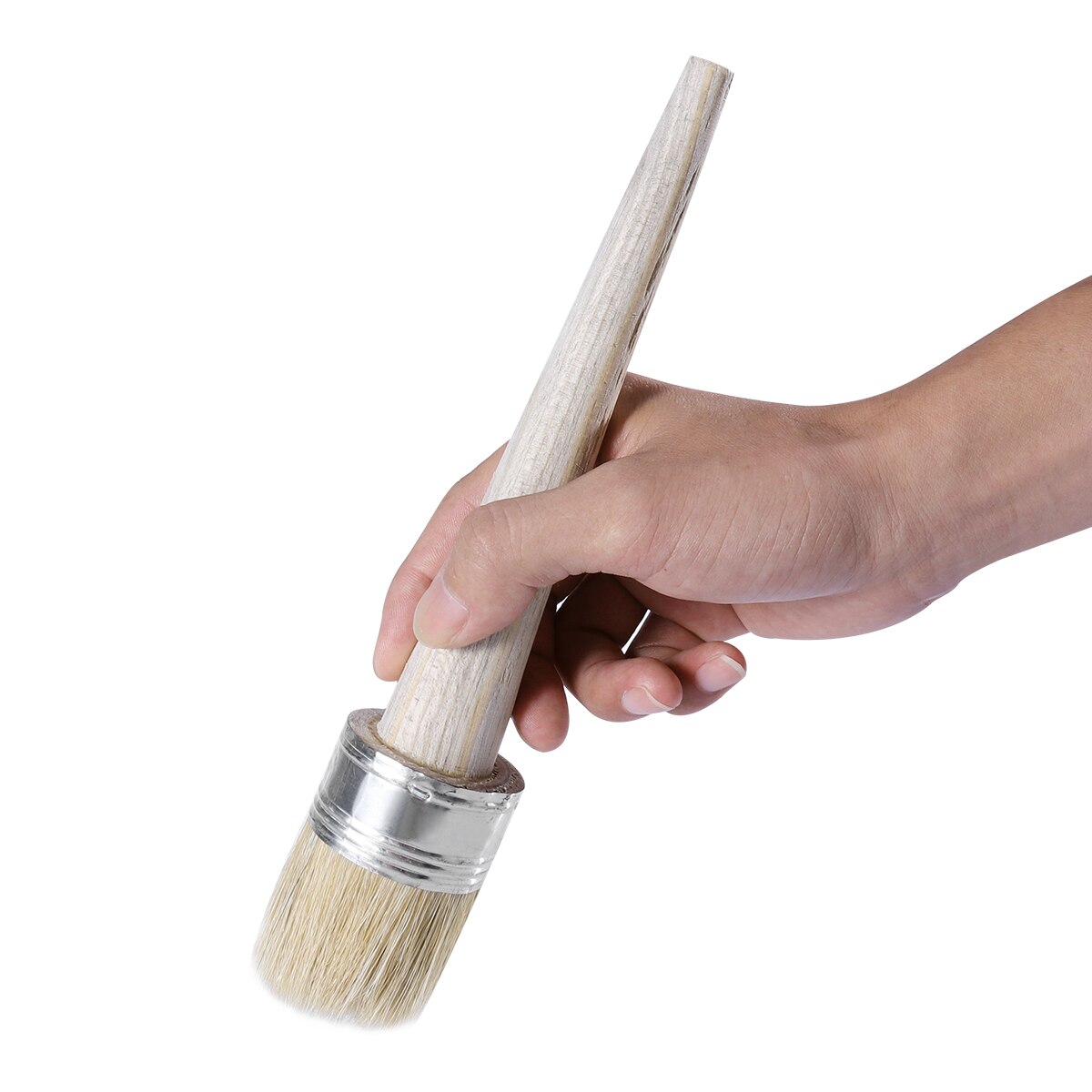 Chalk Paint Wax Brush for Painting or Waxing Furniture Stencils Folkart Home Decor Wood Large Brushes with Natural Bristles