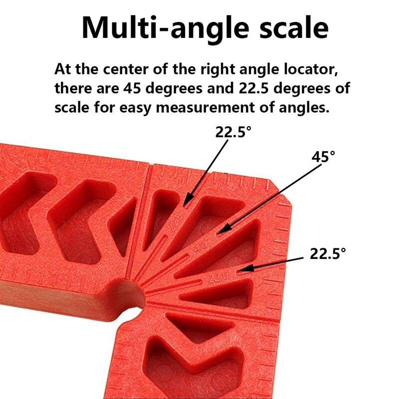90 Degree Positioning Squares,Right Angle Corner Clamp,Woodworking Tools for Picture Frames, Boxes,Assemble Cabinets or