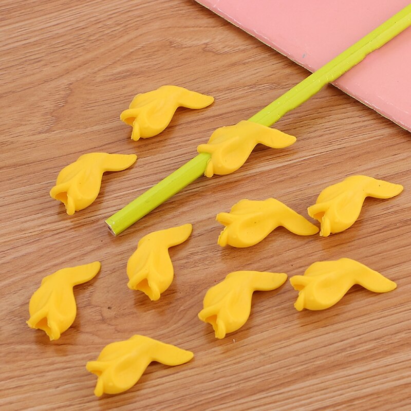 Stationery Silicone Fish Pen Holder Children Students Pencil Writing Grip Pen Writing Posture Correction