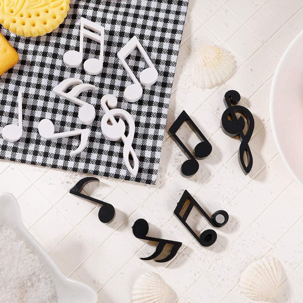 6PCS/Set Fridge Magnets Musical Notes Magnet Refrigerator Message Sticker Home Decor Kitchen Accessories
