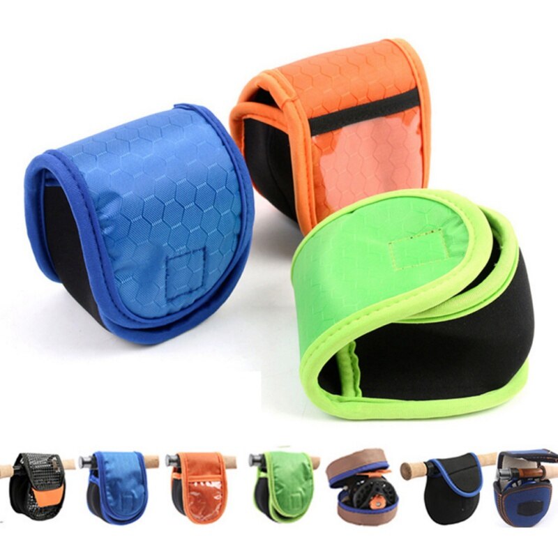 Portable Fishing Reel Bag Fly Fishing Wheel Protective Case Cover Drum/Spinning/Raft Reel Fishing Pouch Accessories Bag Fishing