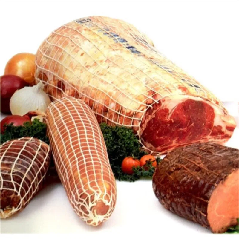 3 Meter Baumwoll-Fleischnetz, Schinkenwurst-Rollnetz, -Hund-Netz, Metzgersaiten, Fleck, Wurst, Verpackungswerkzeuge, Küchen- und Kochwerkzeug
