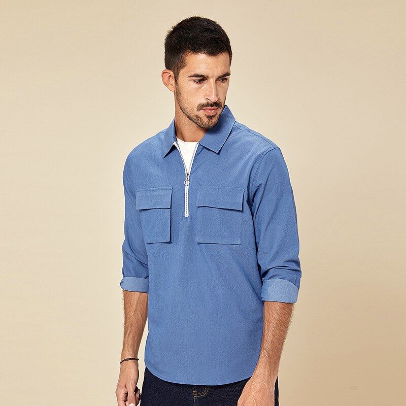 Camisas elasticas online hombre