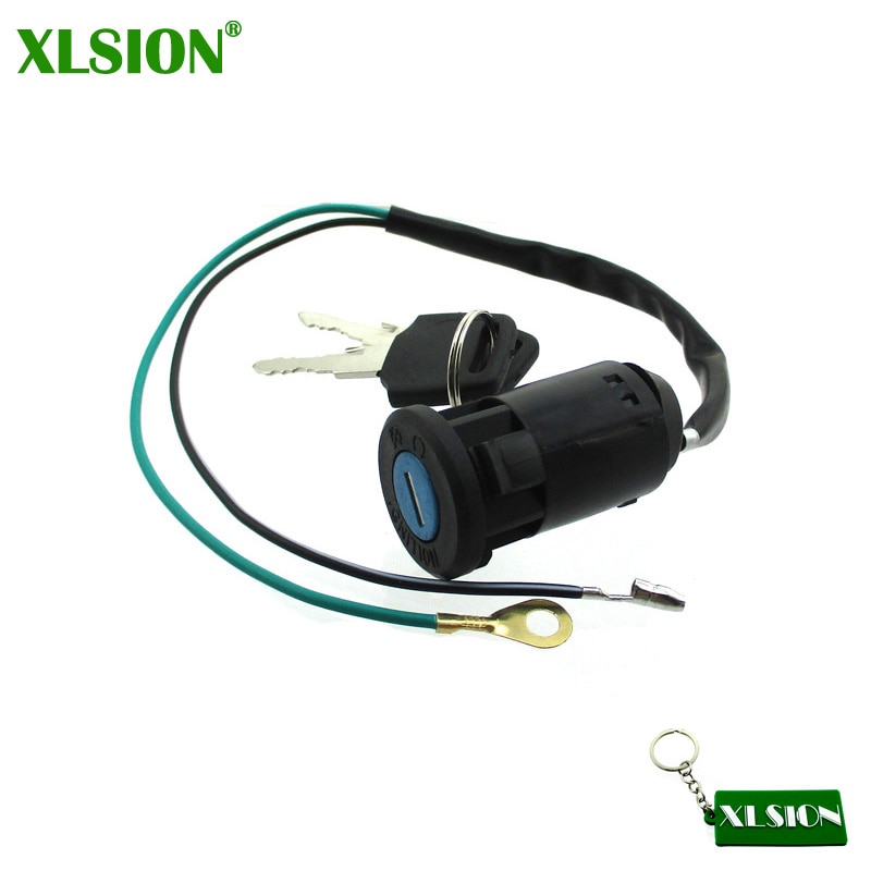 XLSION 2 Draht Zündschlüssel Für 2 Hub 47cc 49cc Mini Schmutz Tasche Fahrrad ATV Quad gehen Kart Minimoto