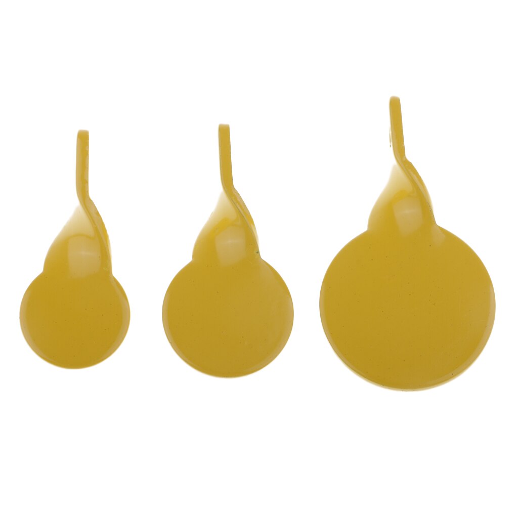 3pcs 2.5cm 3cm 4cm Spinning Shooting Target for Trainning Practice Competition