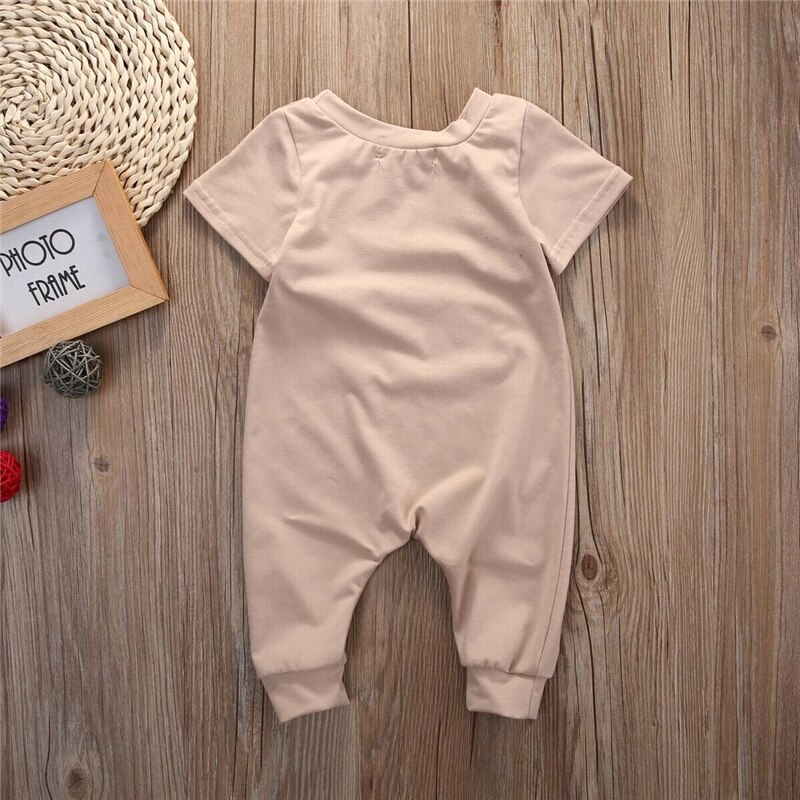 Nette TACO KAMPF ES Brief Strampler Sommer Neugeborenen Kinder Baby Mädchen Boy Kurzarm Romper Baumwolle Overall Kleidung Outfits neue
