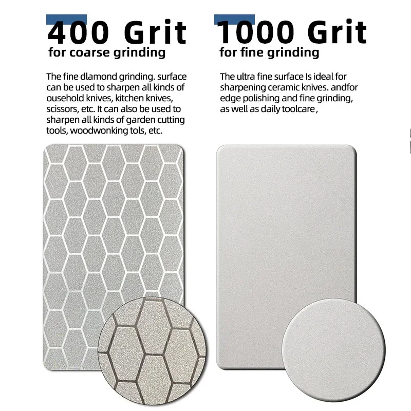 Double Sided Knife Sharpene 1pc Household Kitchen Knife Handheld 5 in1 Knife Sharpener Multifunctional Tools Household VIE LENTE