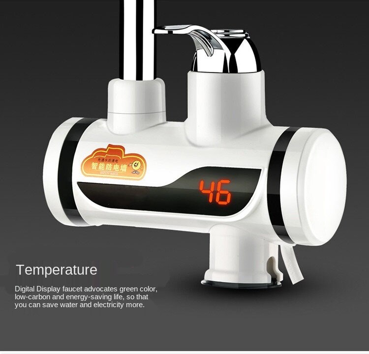 220 V Drie Tweede Thermo-elektrische Water Kraan Voor Keuken En Badkamer
