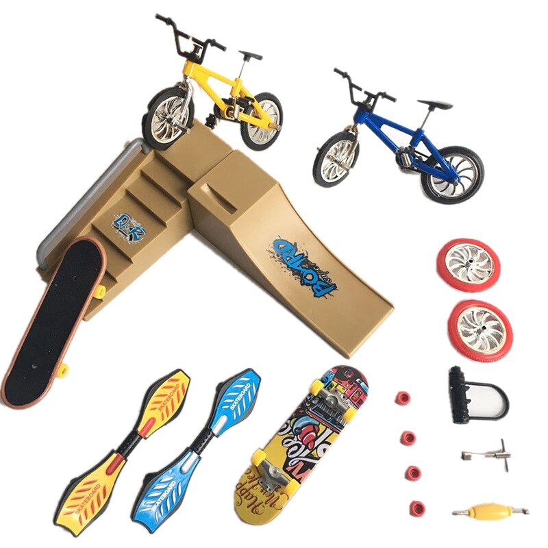 Mini Scooter Twee Wielen Scooter Kinderen Educatief Speelgoed Kids Finger Scooter Bike Toets Skateboard: Color