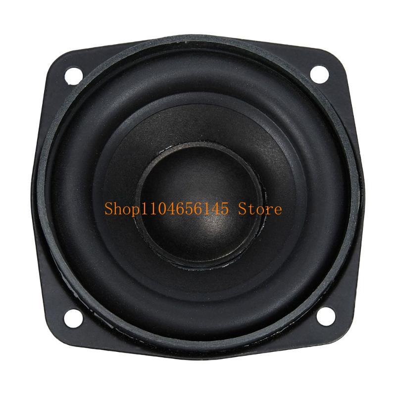 20W 4Ohm Mini DIY Lautsprecher, 75mm 78mm Runde Form Klanglautsprecher für Heimprojekte